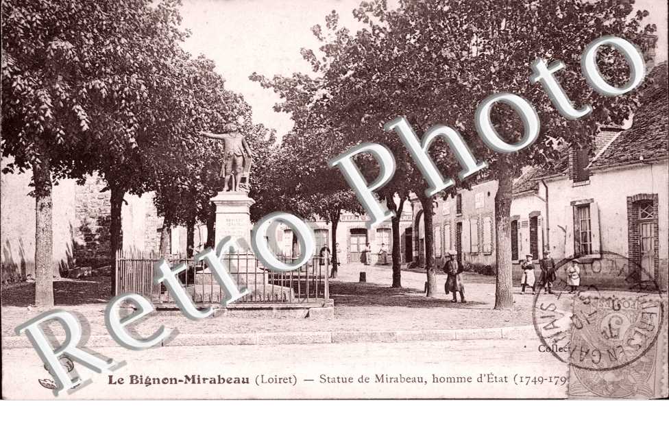 statue de Mirabeau, homme d'Etat