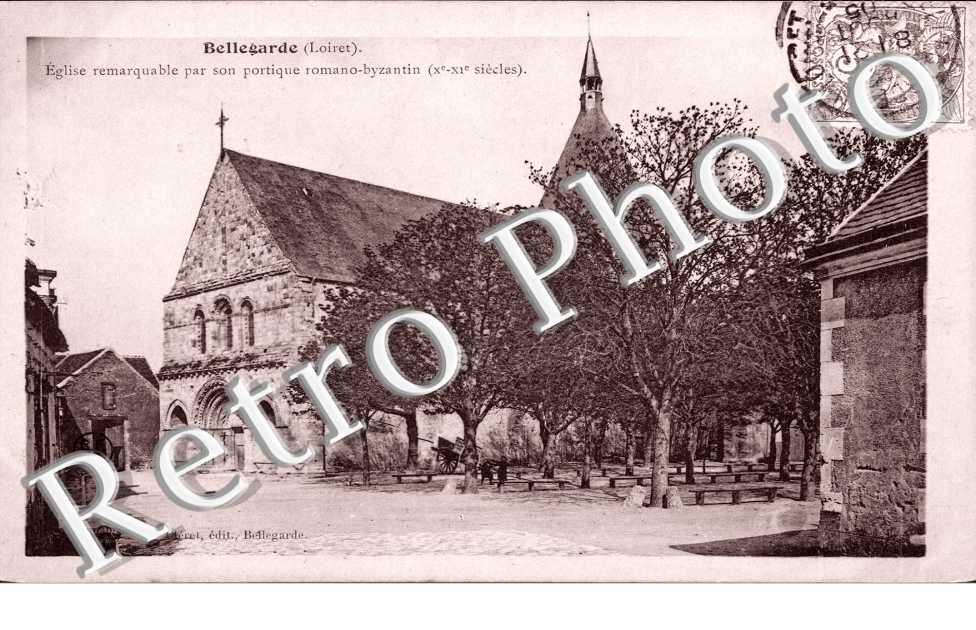 Eglise et son portique Romano Byzantin