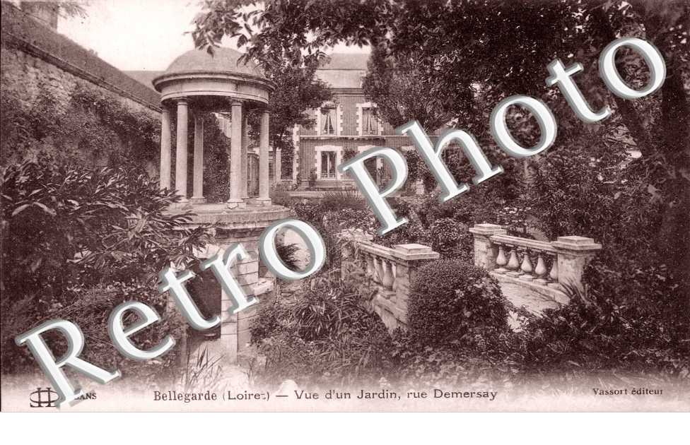 Vue d'un Jardin rue Demersay