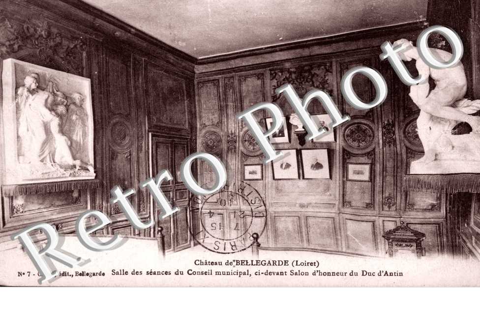 Chateau - salle des seances du Conseil Municipal