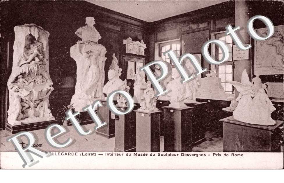 Interieur du Musee du Sculpteur Desvergnes - Prix de Rome