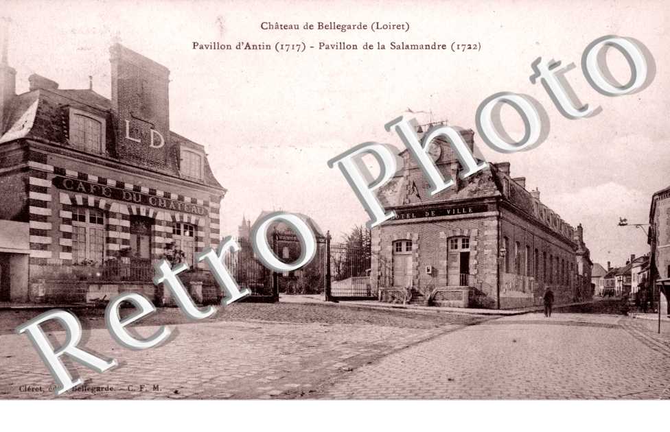 Le Chateau, Pavillon d'Antin, Pavillon de la Salamandre