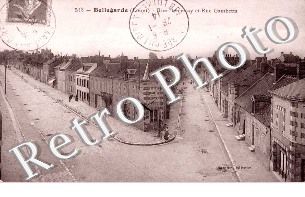 Rue Demersay et Rue Gambetta