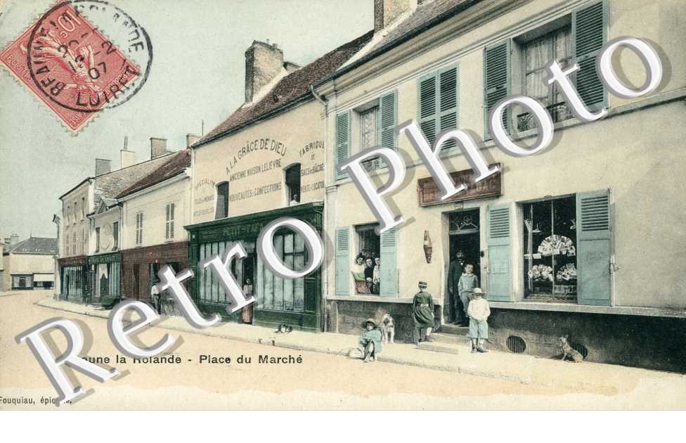 place du marche  (couleur)