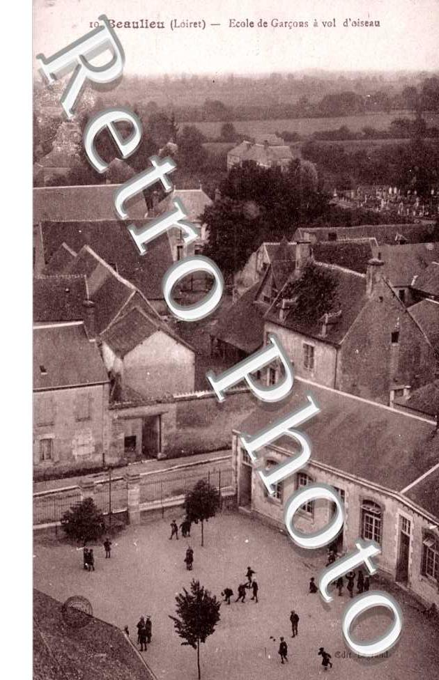 ecole des garcons a vol d'oiseau