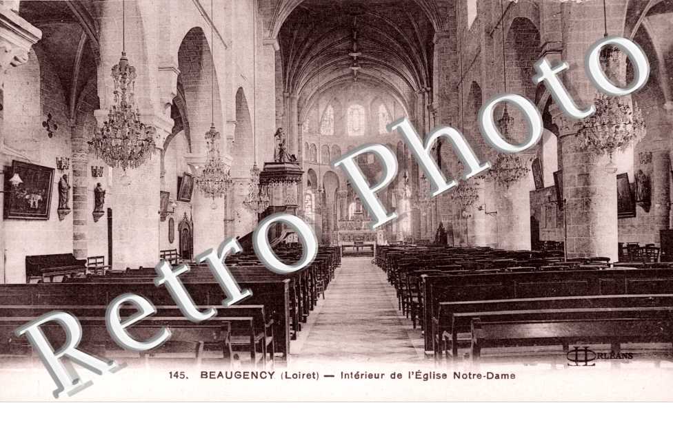 Interieur de l'Eglise Notre Dame