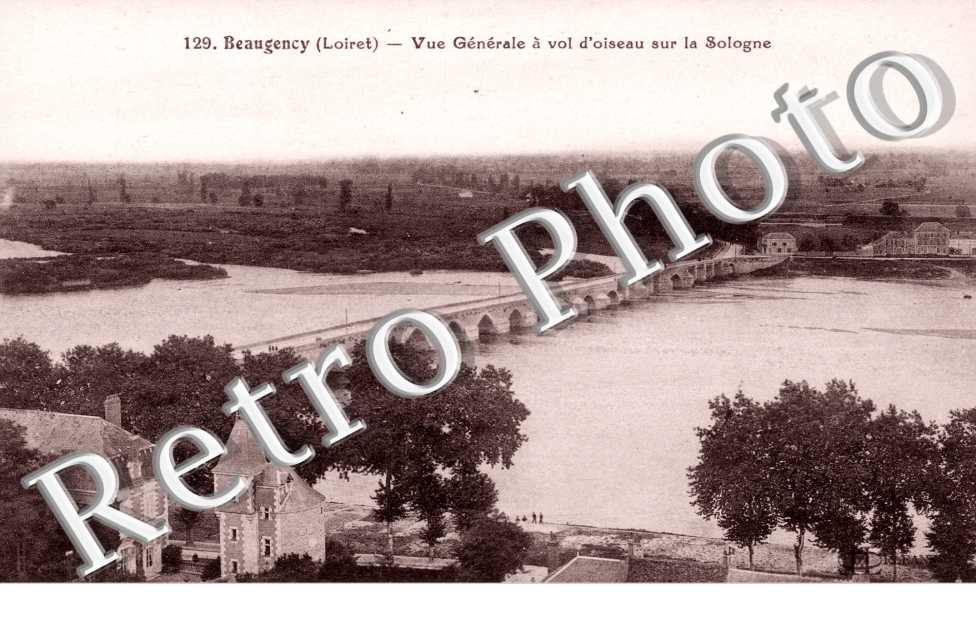 vue generale a vol d'oiseau sur la Sologne