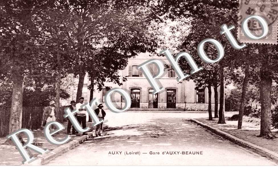 la gare d'AUXY-BEAUNE