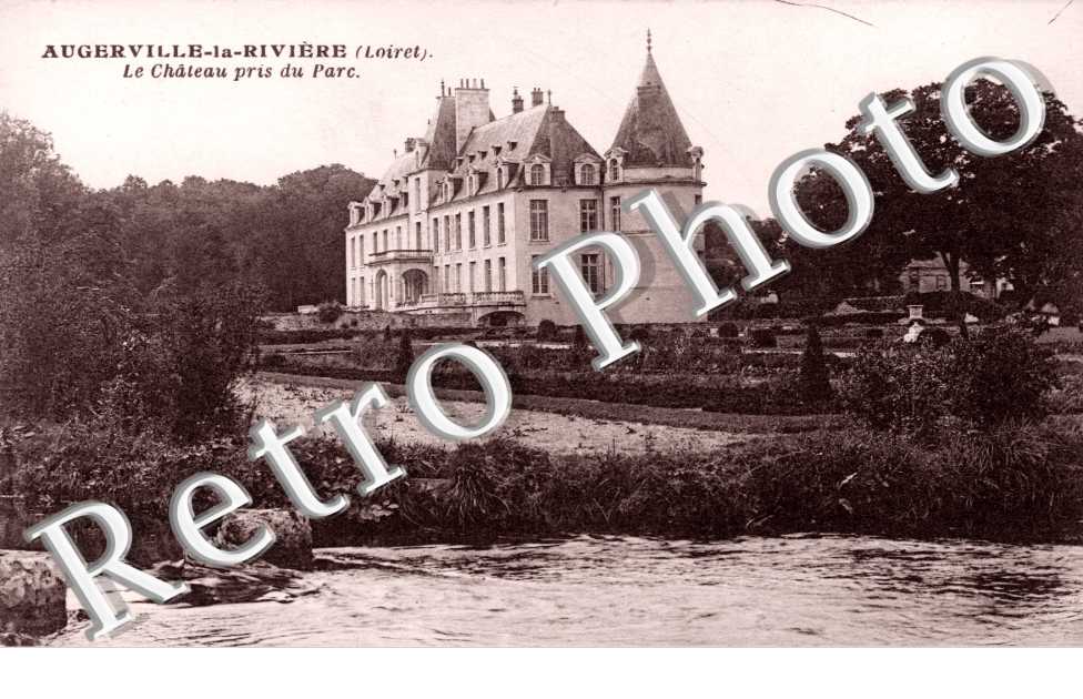 le chateau pris du parc