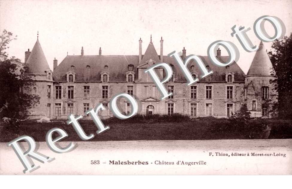 Malesherbes, le chateau d'Augerville