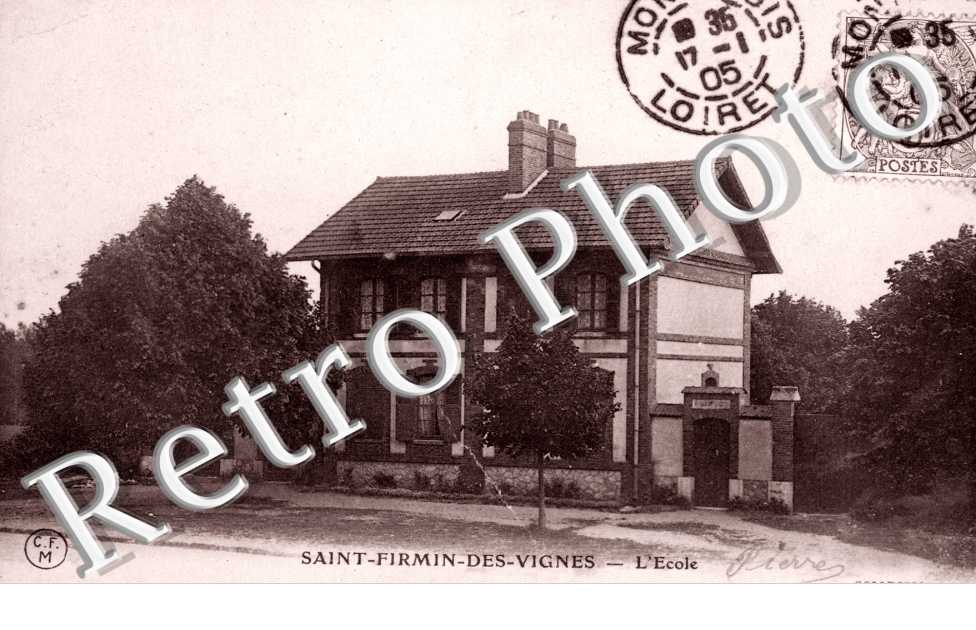 Saint Firmin des Vignes, l'ecole