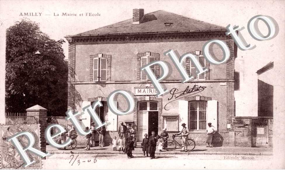 la mairie et l'ecole
