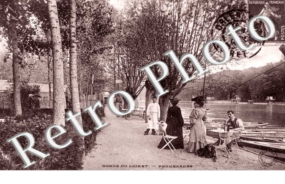 Bords du Loiret, Promenades