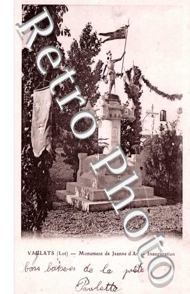 Inauguration du Monument de Jeanne d'Arc
