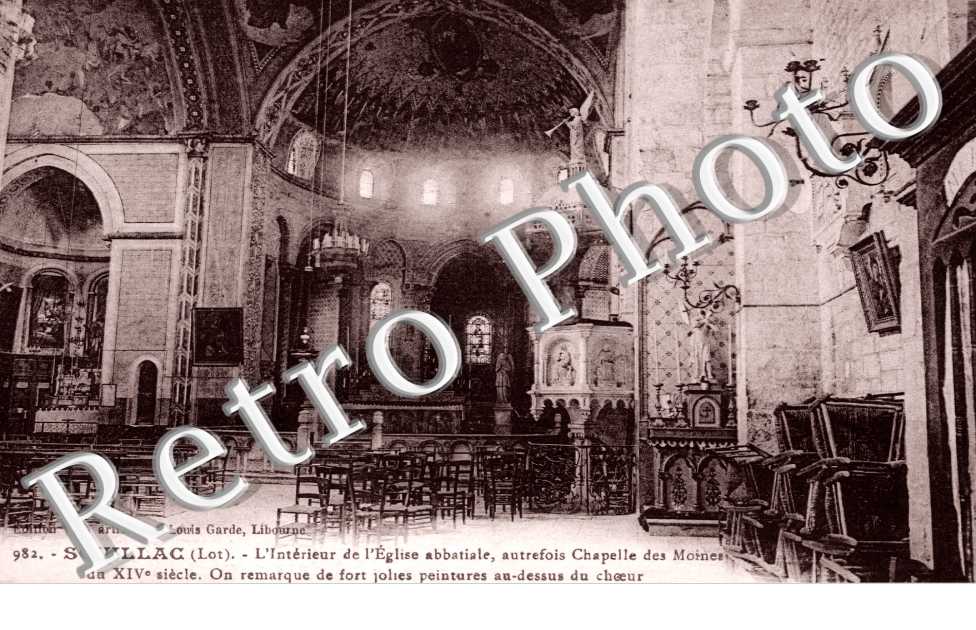 Interieur de l'Eglise abbatiale