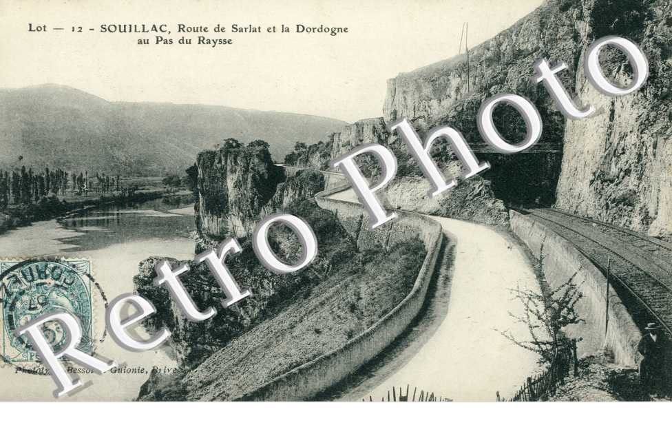 Route de Sarlat et la Dordogne au Pays du Raysse