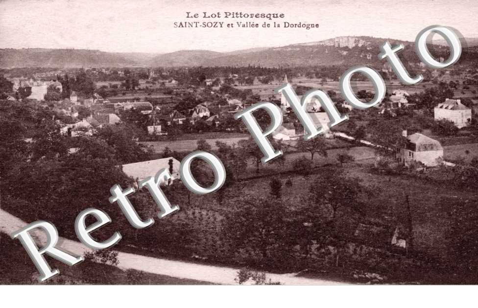 vue generale et Vallee de la Dordogne