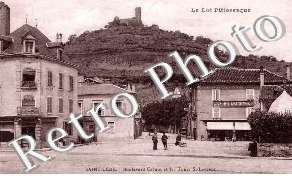  Boulevard Carnot et les Tours Saint Laurent