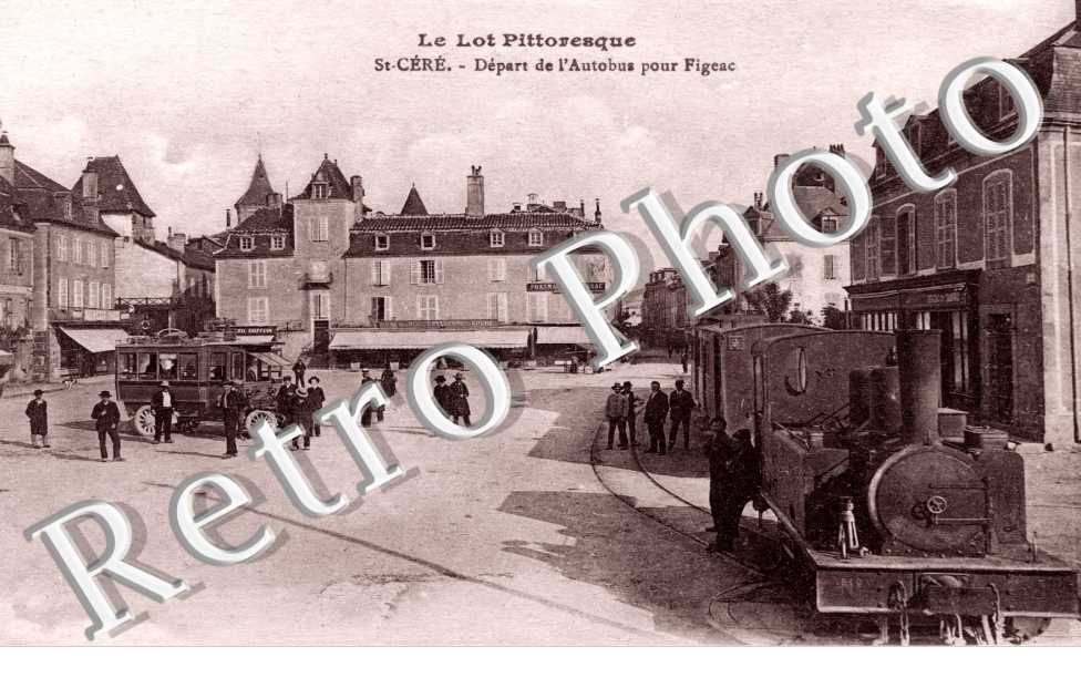 Depart de l'Autobus pour Figeac