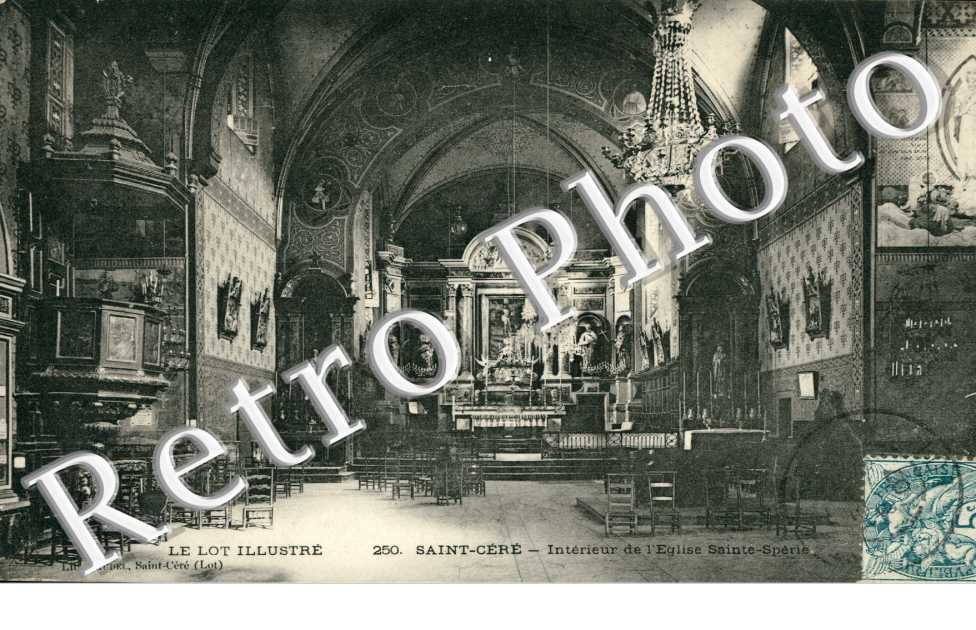 Interieur de l'Eglise Saint Sperie