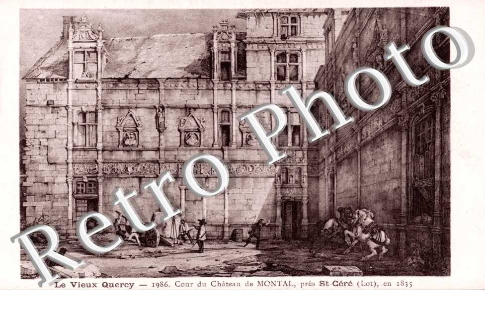 Cours du Chateau de Montal