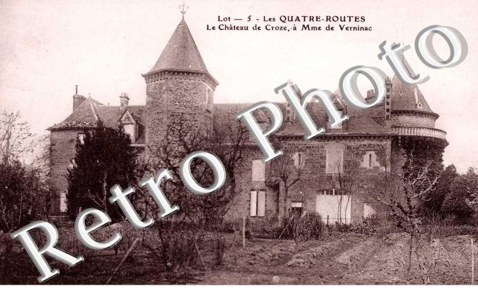 Le Chateau de Croze a Mme Verninac