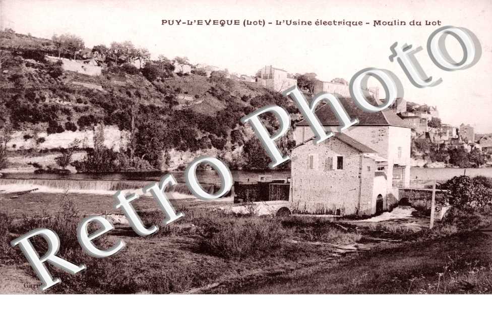 Usine electrique Mouin du Lot