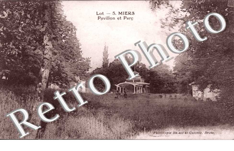 Pavillon et parc
