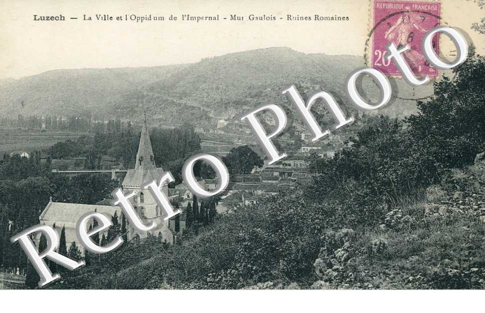 Ville et l'Pppidum de l'Impernal - ruines romaines