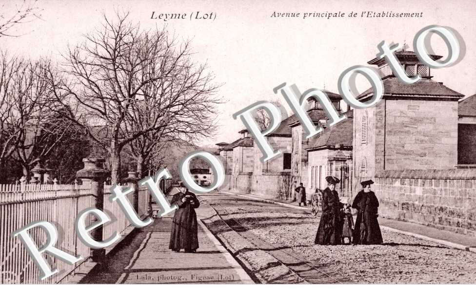 Avenue principale de l'etablissement