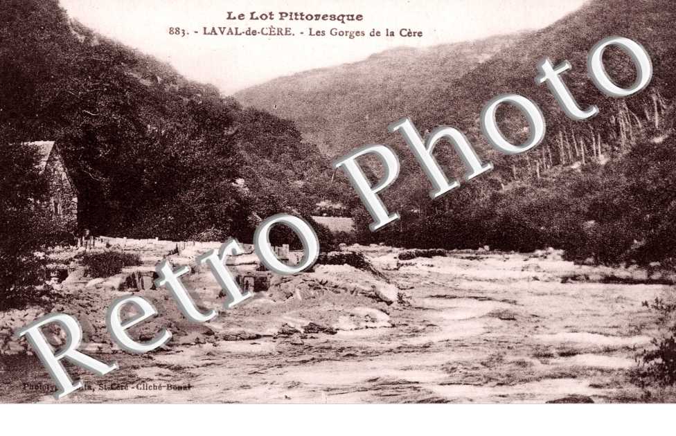 Les gorges de la Cere