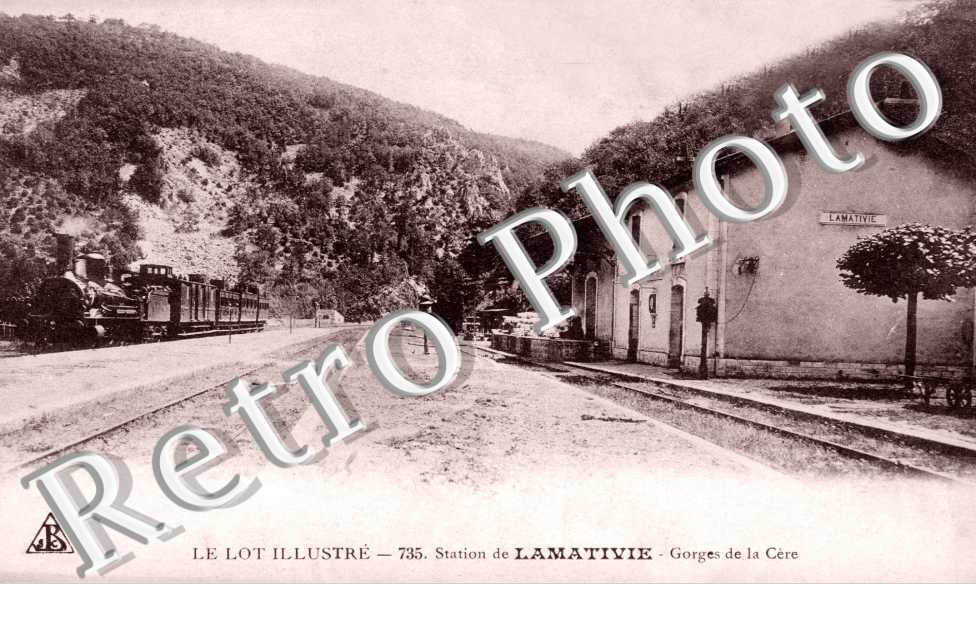 Station dans Les Gorges de la Cere