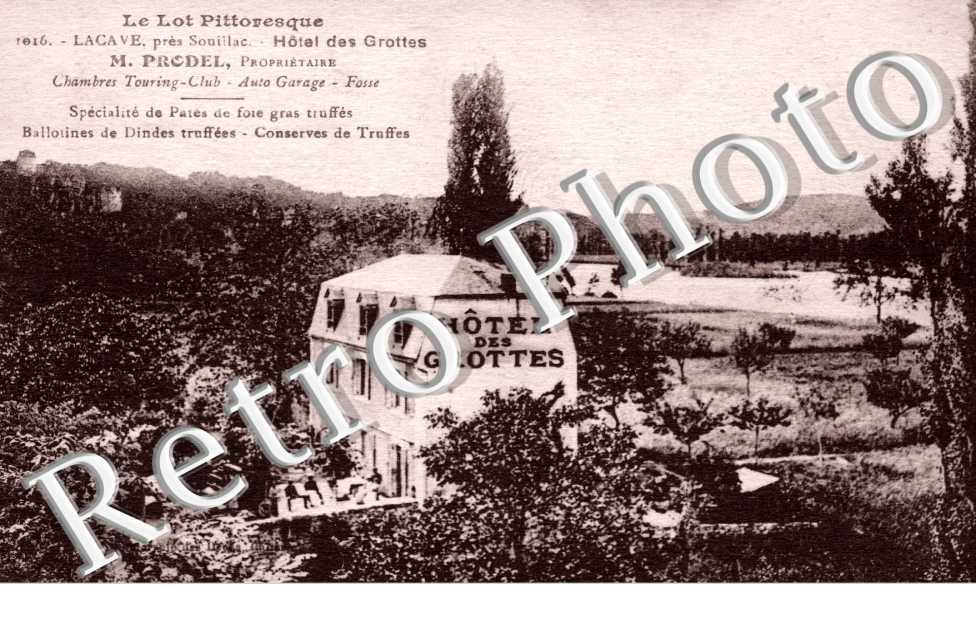 Hotel des Grottes proprietaire M. Prodel