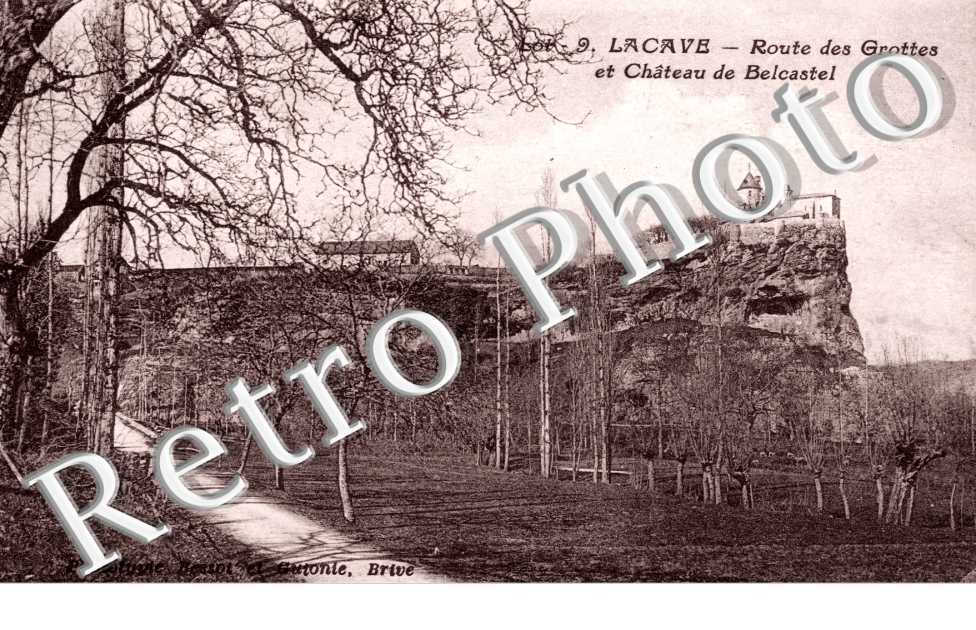 Route des Grottes et Chateau de Belcastel