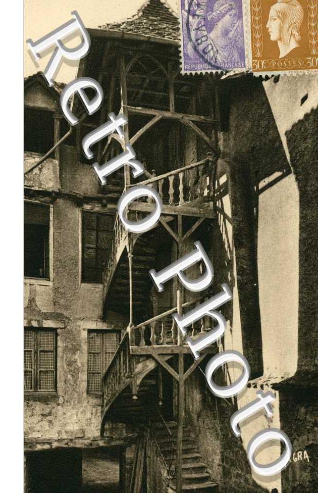 Escalier de la Maison Fraust Seigneur de Puy-Lagarde
