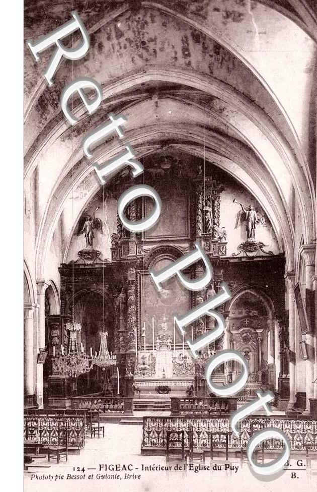 Interieur de l'Eglise du Puy