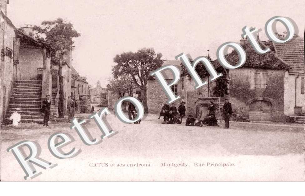 Montgesty, rue principale