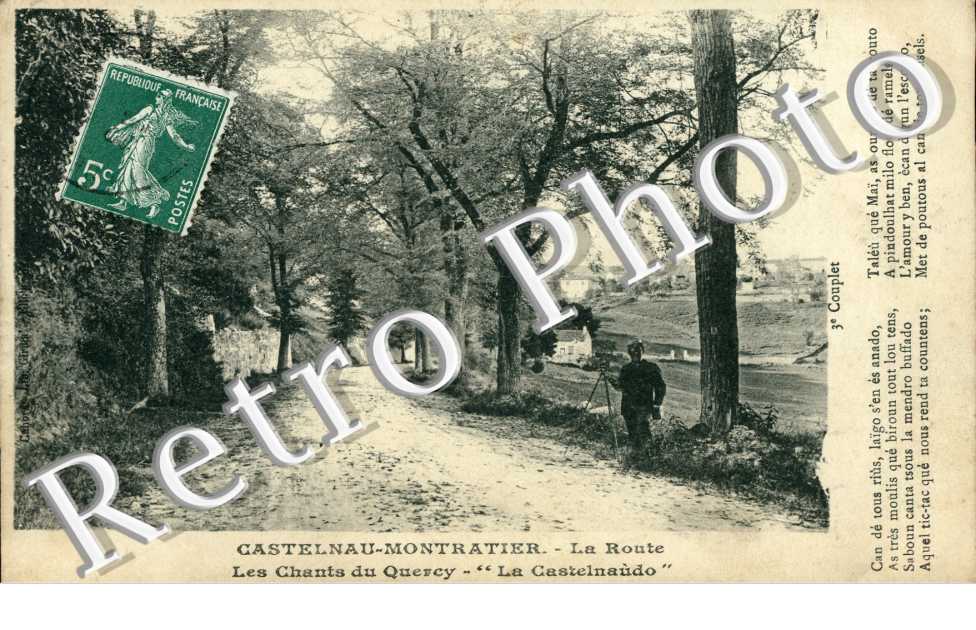 La route - les chants du Quercy "la Castelnaudo"