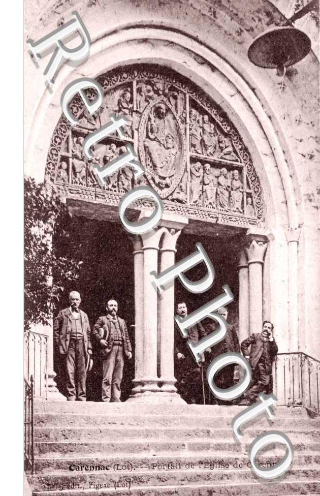 portail de l' eglise de Carennac
