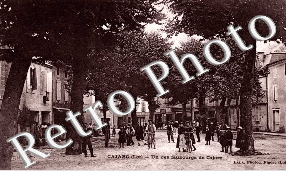 un des faubourgs de Cajarc