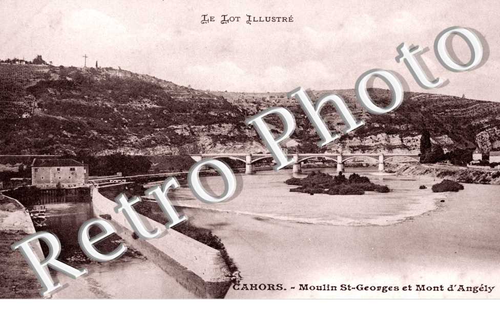 Moulin Saint Georges et Mont d'Angely