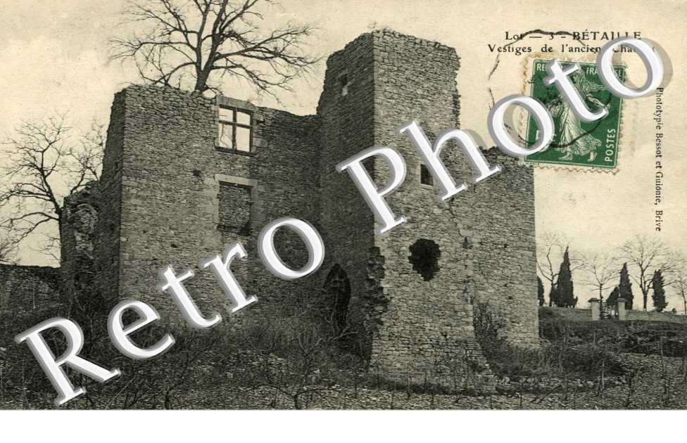 Vestiges de l'ancien Chateau