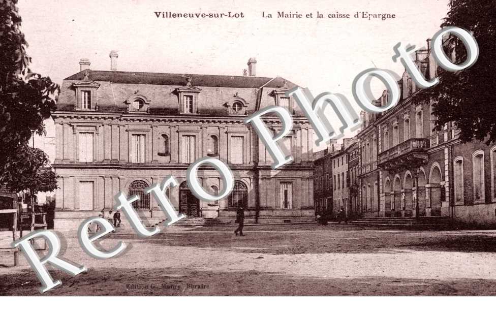 La mairie et la caisse d'Epargne