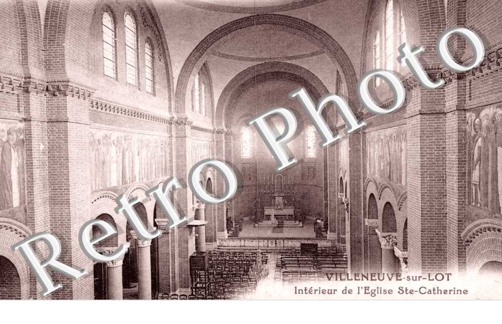 Interieur de l'eglise sainte-Catherine