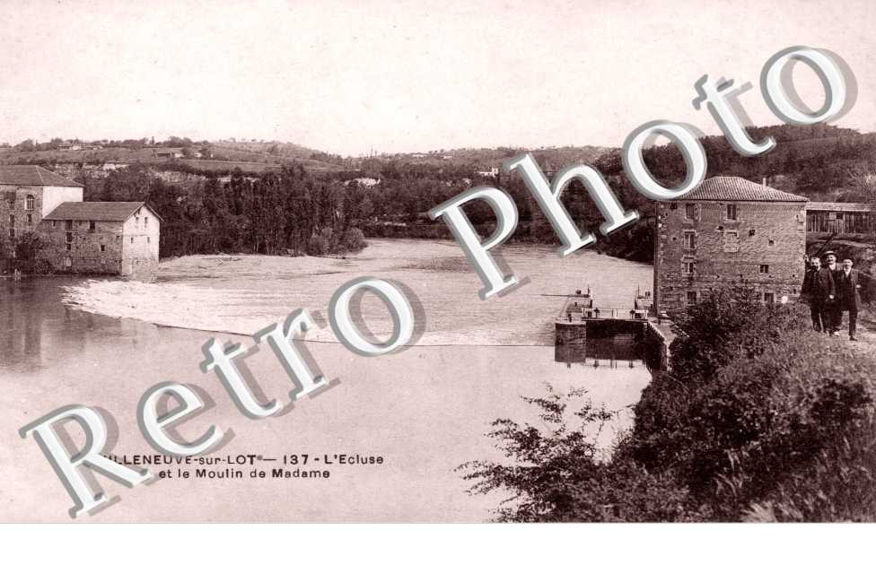 l'ecluse et le Moulin de Madame