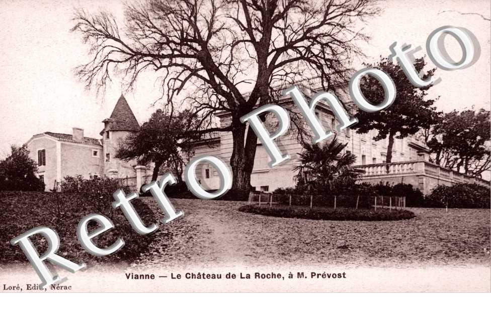 Le chateau de La Roche a  M. Prevost