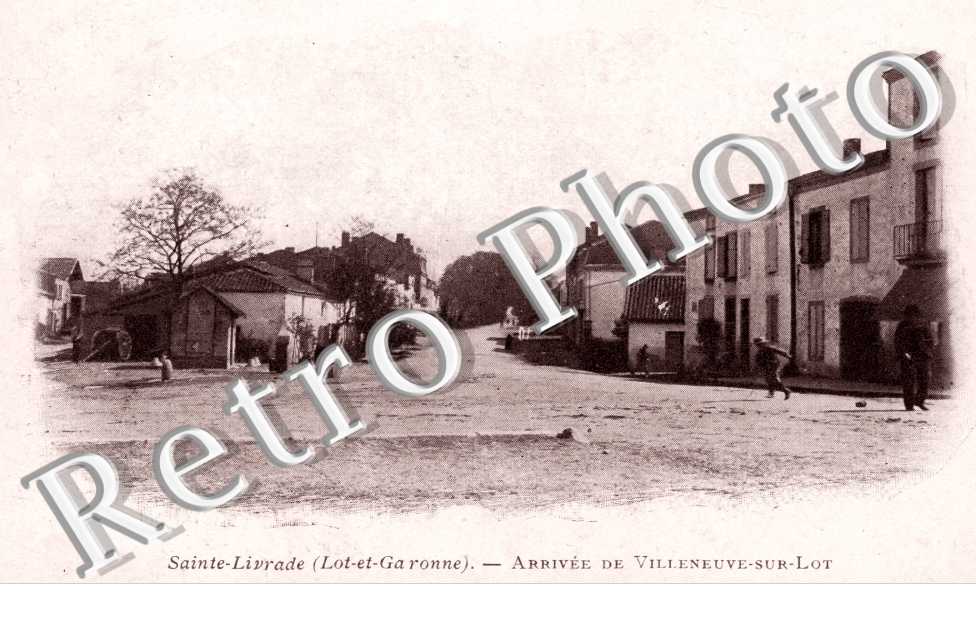 Arrivee de Villeneuve sur Lot