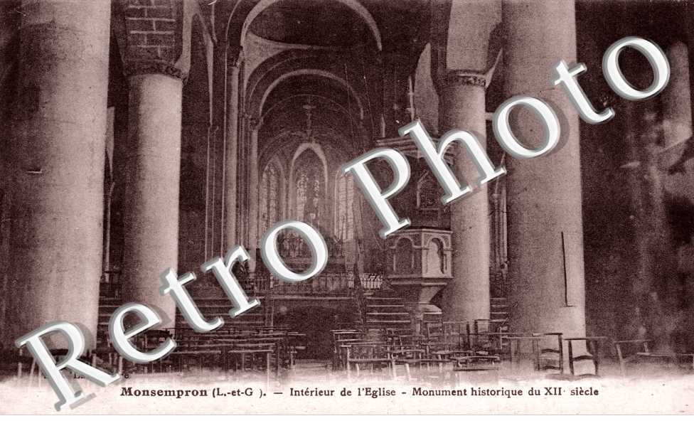 Intérieur de l'Eglise