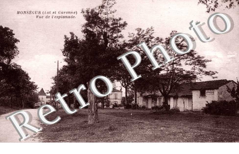 Vue de l'esplanade