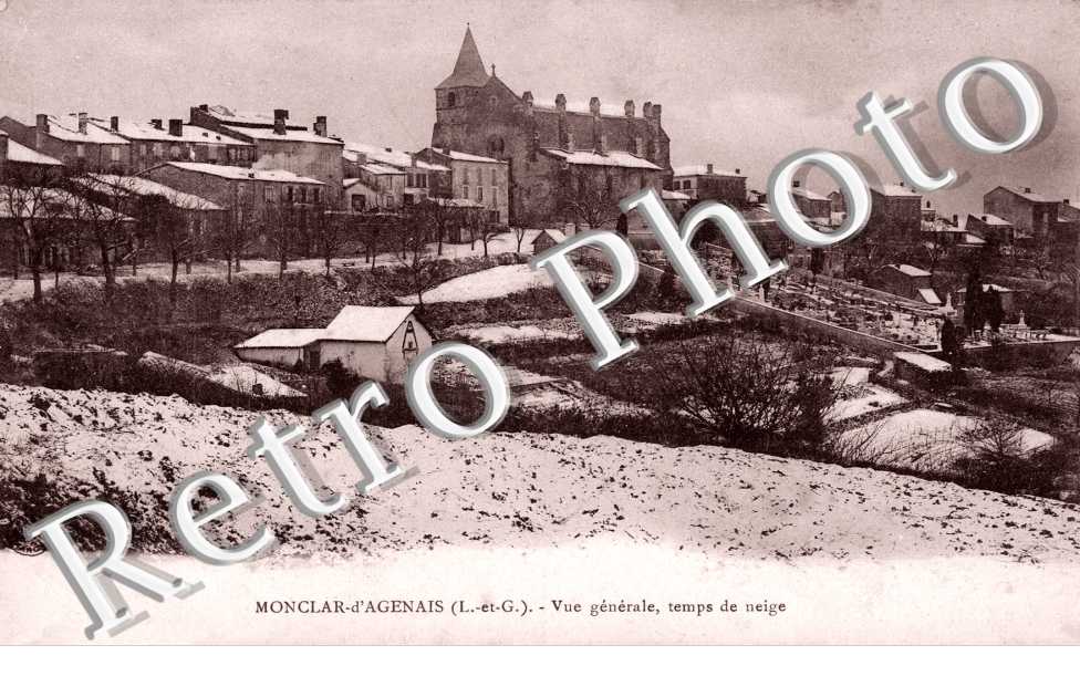 Vue generale par temps de neige